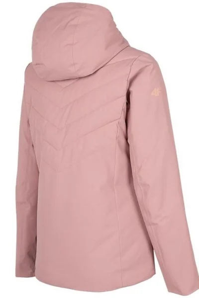 Růžová lyžařská bunda NeoDry 4F pro ženy