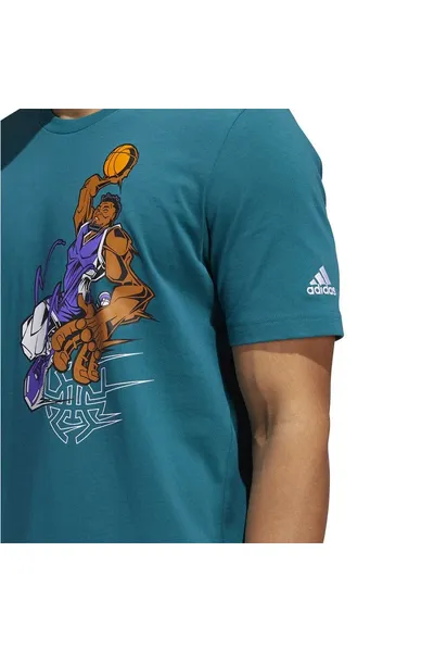 Pánské basketbalové tričko s Don Avatar grafikou od Adidasu