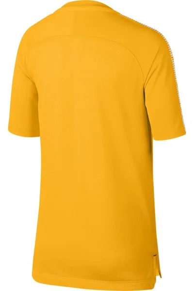 Žluté dětské tričko Nike B BRT Squad Top SS Junior 859877-845