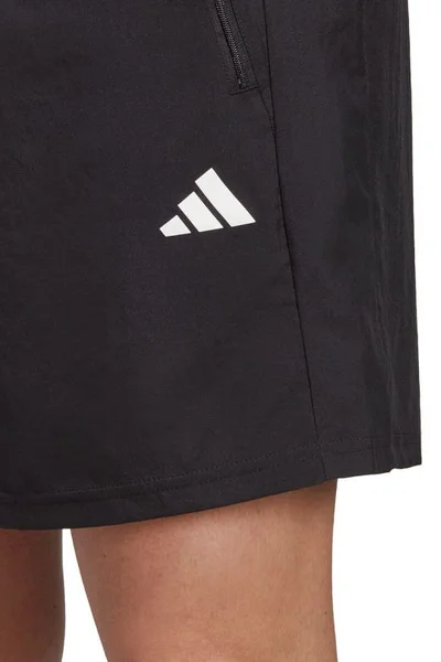 Pánské černé tréninkové šortky Adidas Essentials