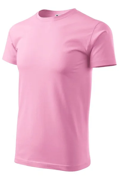 Pánské růžové tričko Adler Basic s krátkým rukávem