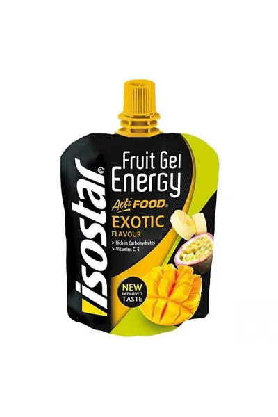 Energetický gel exotické ovoce ActiFood Isostar 90g