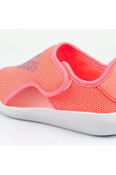 Neonové dětské sandály Adidas Altaventure Jr