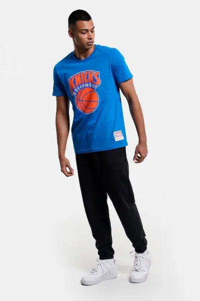 Tričko Mitchell & Ness s logem New York Knicks - pánské - bavlna