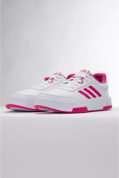 Sportovní boty ADIDAS Tensaur pro ženy - bílá/růžová