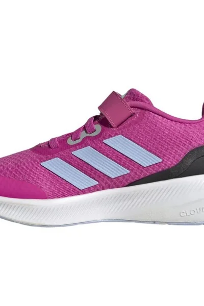 Adidas Fialové Dětské Běžecké Boty Runfalcon EL K Jr