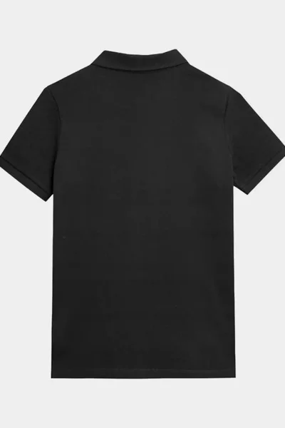Černé dětské polo tričko Jr od 4F