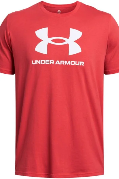 Tričko Under Armour Sportstyle Logo červené pro pány