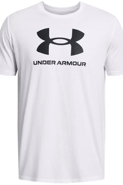 Under Armour pánské tričko Sportstyle Logo bílé