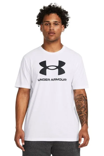 Under Armour pánské tričko Sportstyle Logo bílé