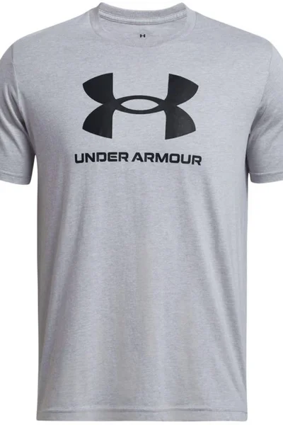 Under Armour pánské tričko Sportstyle Logo - šedé