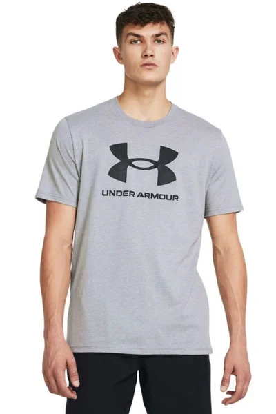 Under Armour pánské tričko Sportstyle Logo - šedé