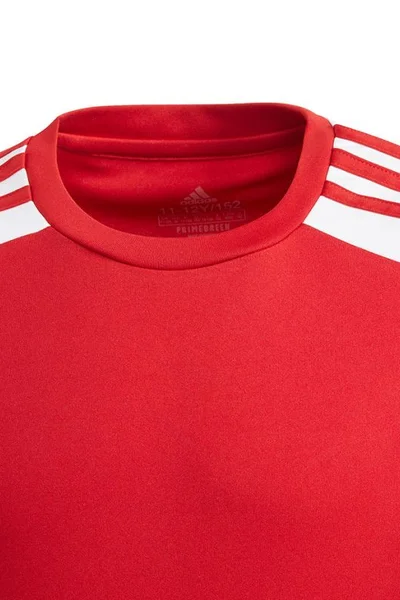 Červené dětské tričko Adidas Squadra 21 Jersey Youth Jr GN5746