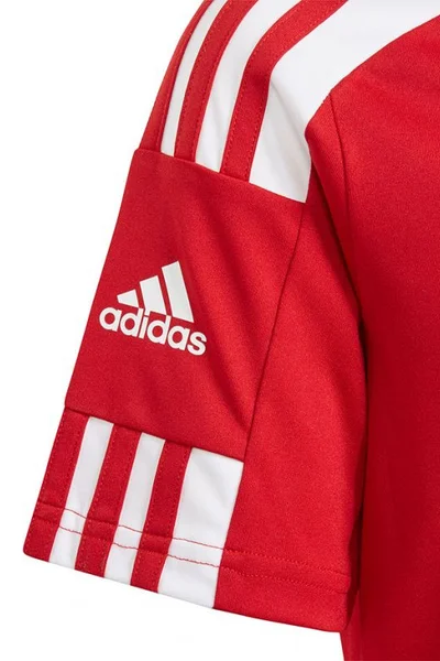 Červené dětské tričko Adidas Squadra 21 Jersey Youth Jr GN5746