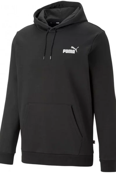 Černá pánská mikina Puma s kapucí