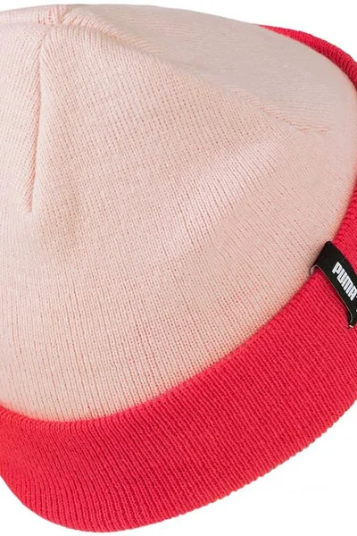 Dětská růžová čepice Puma Animal Classic Cuff Beanie Jr 23456 02