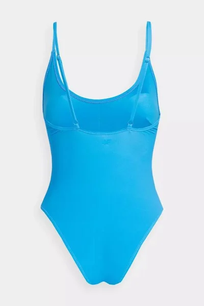 Modré jednodílné sportovní plavky 4F