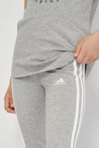 Klasické dívčí legíny s pruhy - Adidas