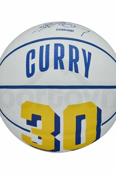 Mini basketbal Wilson NBA Player Icon Stephen Curry - žlutý