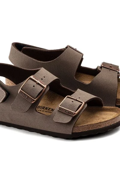 Sandály Birkenstock Milano W s pohodlným zapínáním na suchý zip