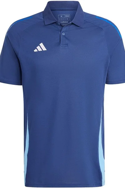 ADIDAS Tiro Competition Polo Pánské Tričko Tm. Modré