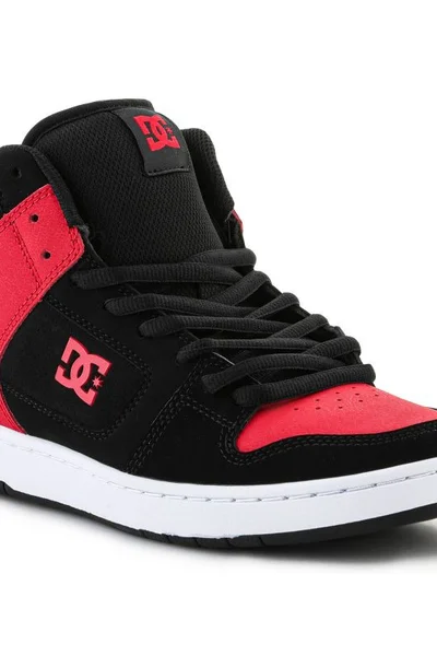 Dc Shoes Manteca HI - černé/červené pánské boty na skate