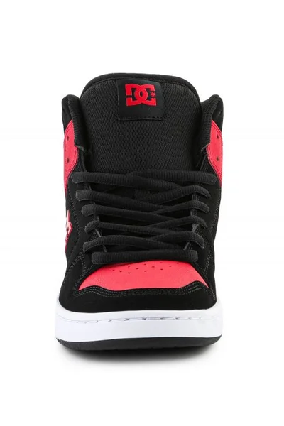 Dc Shoes Manteca HI - černé/červené pánské boty na skate