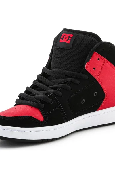 Dc Shoes Manteca HI - černé/červené pánské boty na skate