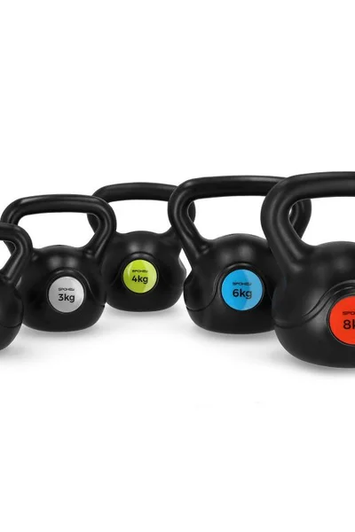 Spokey SCALES BASIC Kettlebell s rukojetí