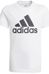 Junior tričko Adidas Bílé s krátkým rukávem