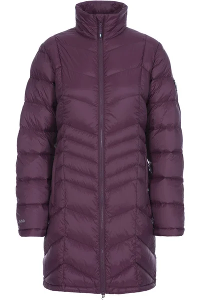 Vínová dámská zimní bunda Trespass FAJKDOTR0001  MICAELA - FEMALE DOWN JACKET FW21