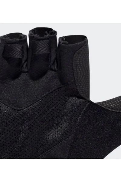 Černé tréninkové rukavice adidas s protiskluzem ADIDAS