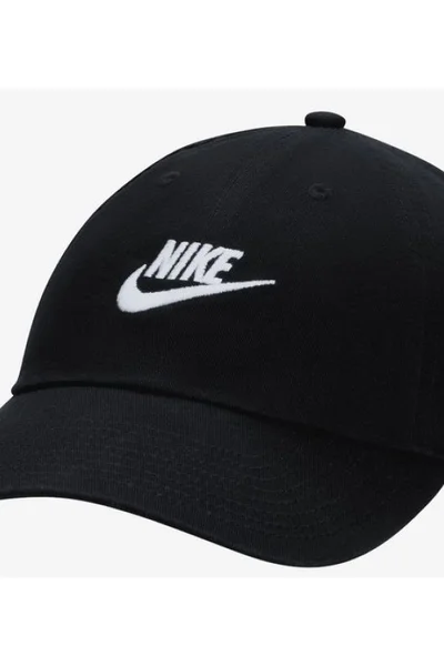 Bavlněná kšiltovka Nike Club – černá unisex