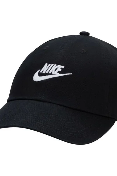 Bavlněná kšiltovka Nike Club – černá unisex