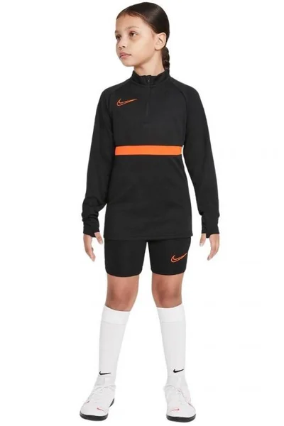 Černá dětská mikina Nike NK DF Academy 21 Drill Top Jr CW6112 017