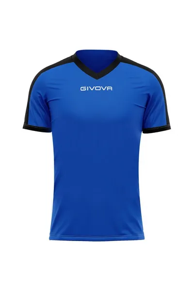 Modro-černé pánské tričko Givova Revolution Interlock M MAC04 0210