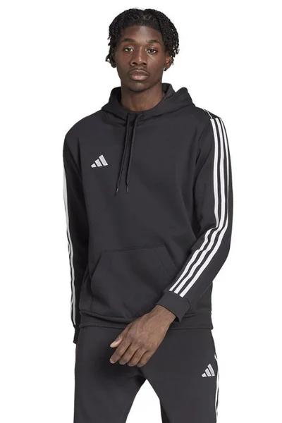 Adidas TIRO pánská mikina s kapucí černá