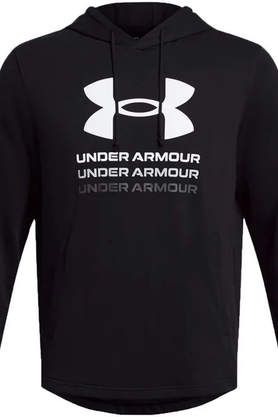 Mužská mikina s kapucí UA Rival Terry černá – Under Armour