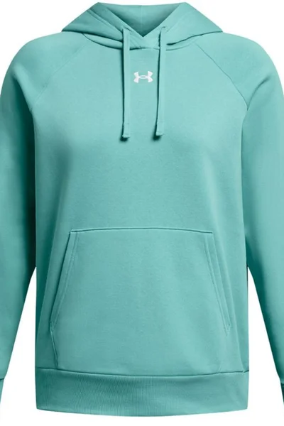 Dámská fleecová mikina s kapucí Under Armour mint