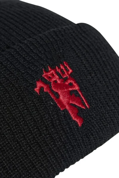 Adidas čepice Manchester United zimní černá unisex