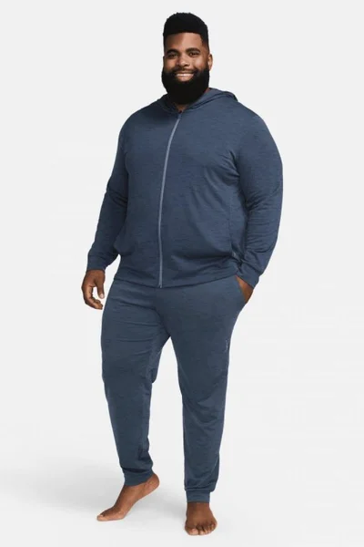 Pánské tmavě modré  kalhoty Yoga Dri-FIT Nike