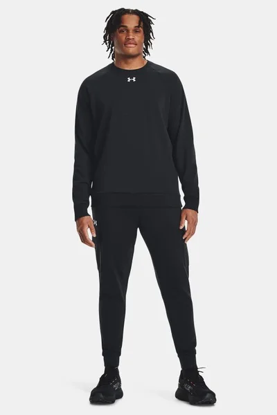 Under Armour Pánská Mikina Crew Fleece - Černá