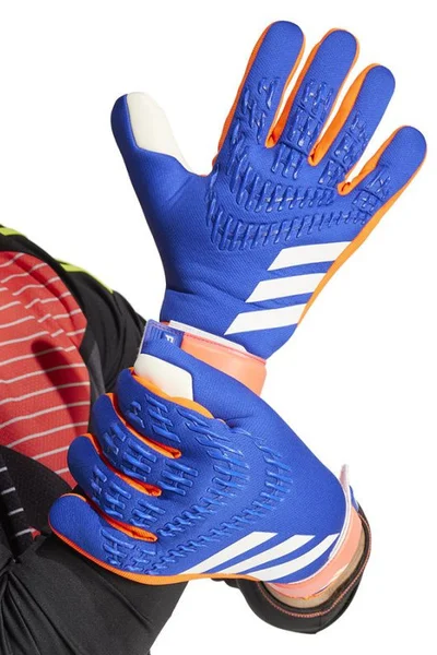 Juniorské brankářské rukavice adidas Predator GL TRN modré