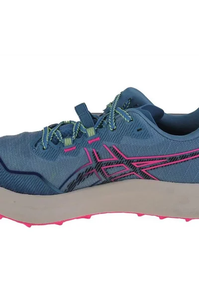 Dámská trailová obuv Asics Fujispeed W - modrá/růžová