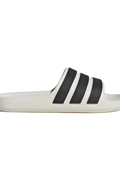 Žabky Adidas Adilette Flow pánské - bílo-černé