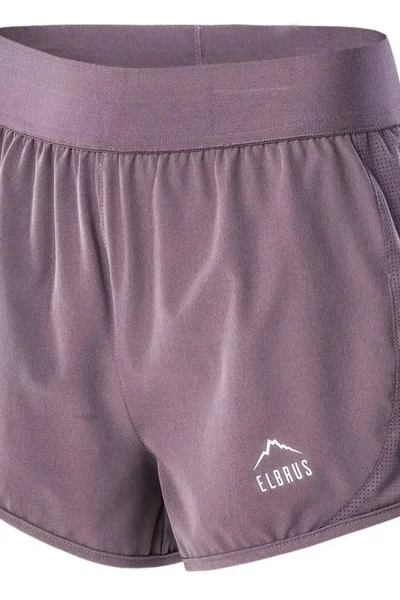 Dámské fialové sportovní šortky Elbrus