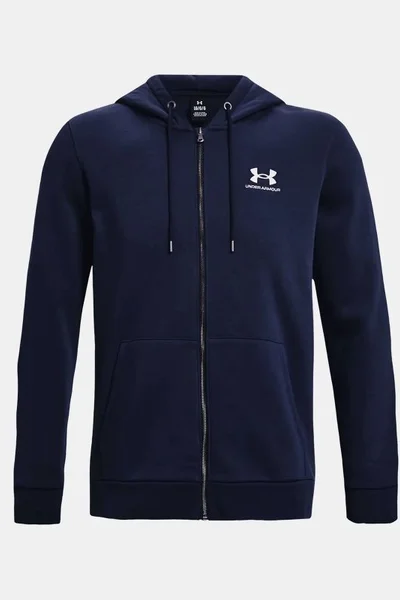 Klasická tmavě modrá pánská mikina s kapucí Under Armour