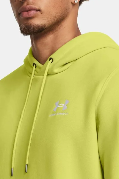 Sportovní pánská mikina s kapucí Under Armour žlutá