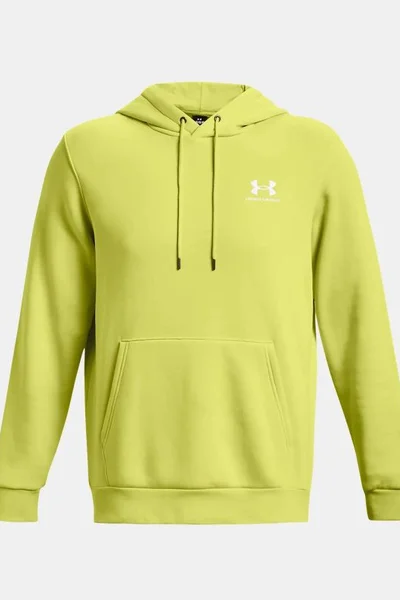 Sportovní pánská mikina s kapucí Under Armour žlutá