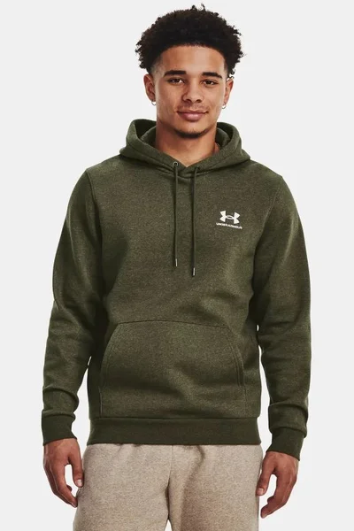 Under Armour pánská mikina s kapucí - zelená